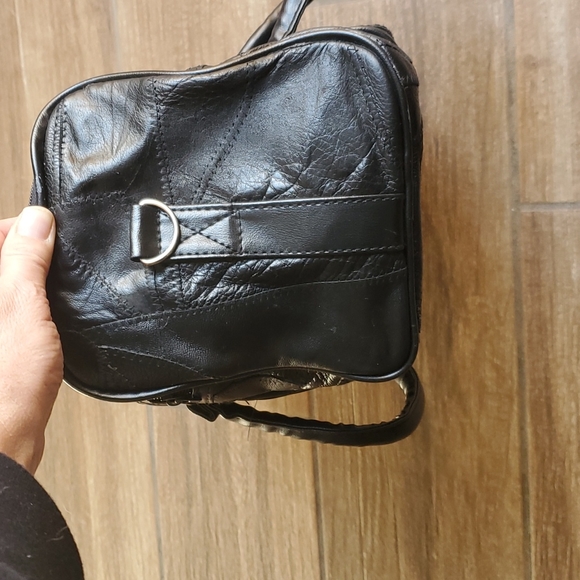 Black Leather Women's Bag - Picture 4 of 13